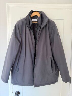 Calvin Klein Men's Gray Winter Jacket XL Like New
